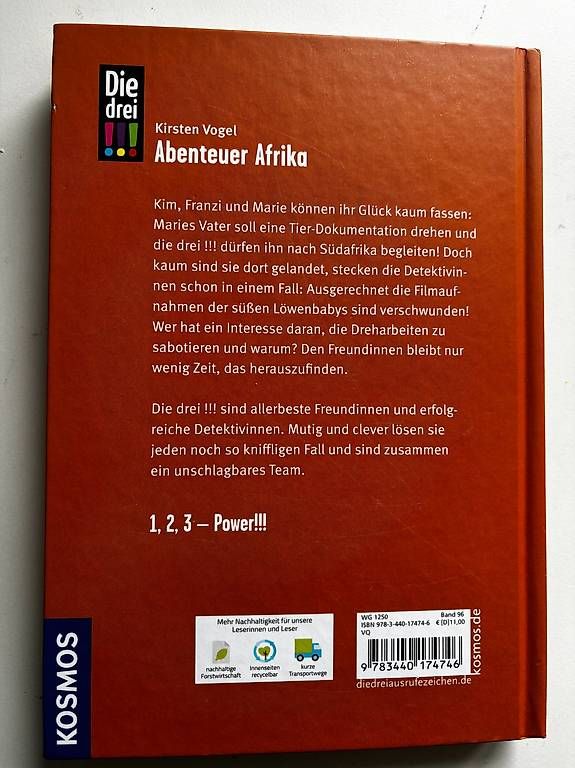 Libri: Die drei !!! Abenteuer Afrika – Usato da Anglikon venduto da bluesun02 1