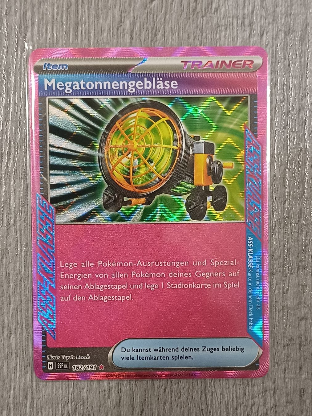 Pokémon Sammelbilder & Trading cards: Pokemon - Megatonnengebläse – Neu (gemäss Beschreibung) aus Effretikon von Zitinjac