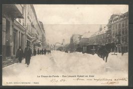 Carte P de 1904 ( La Chaux-de-Fonds / Rue Léopold Robert )
