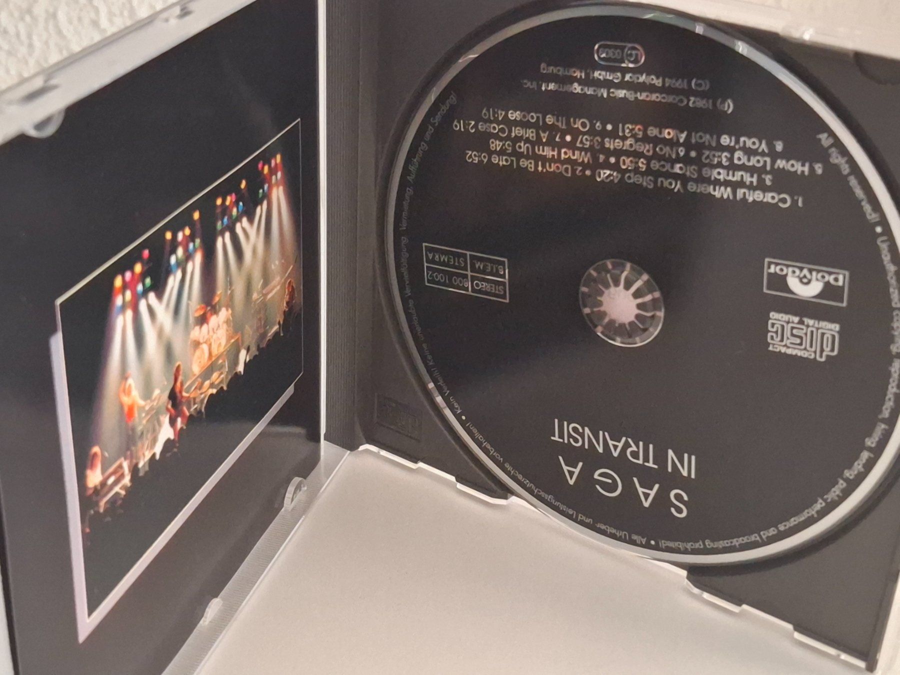CD: CD SAGA - In Transit – Usato da Aarberg venduto da Jackup1 2
