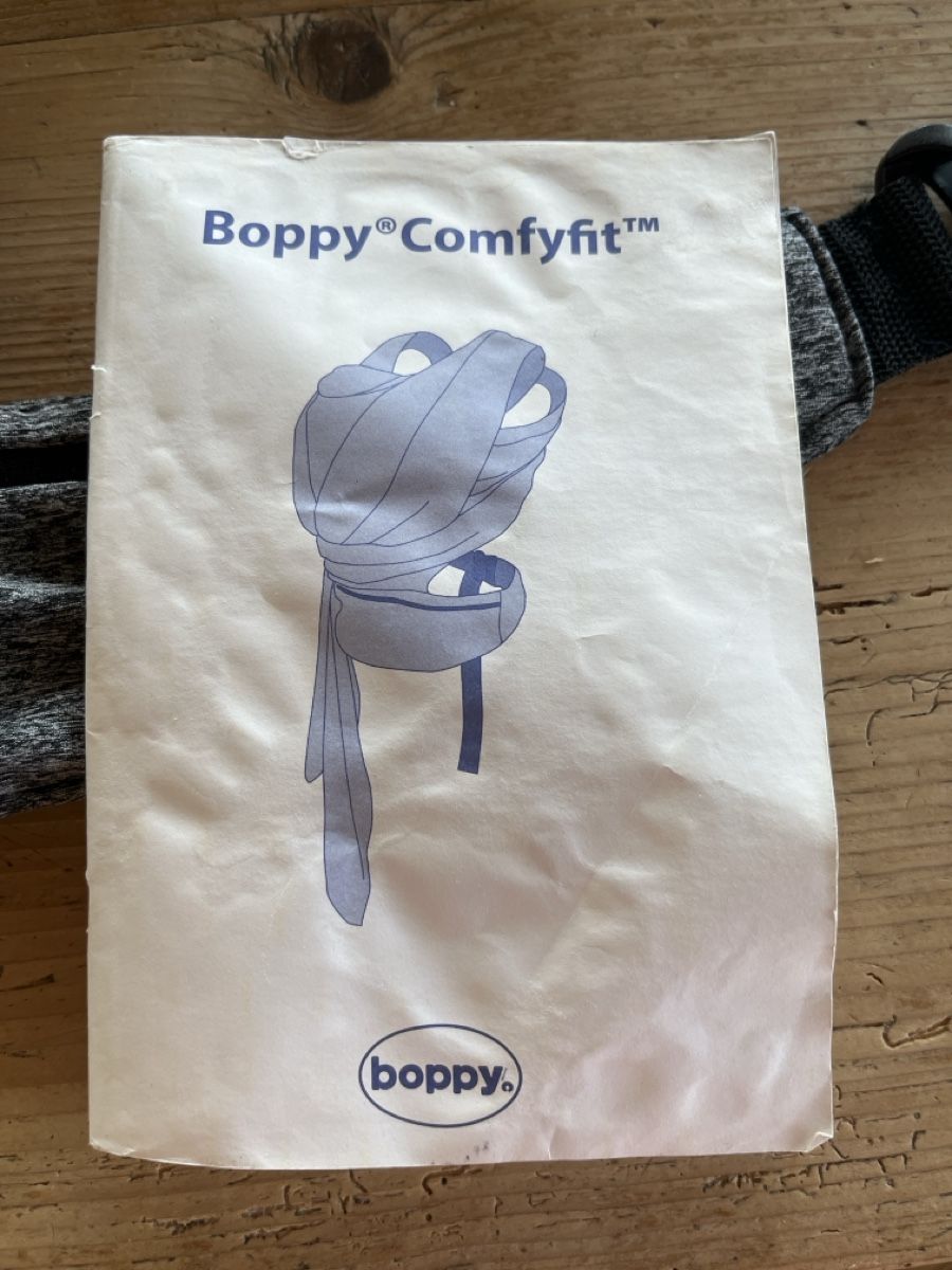 Boppy Marsupi portabebè: Babytrage Grau Boppy Comfyfit – Usato da Huttwil venduto da myk123 2