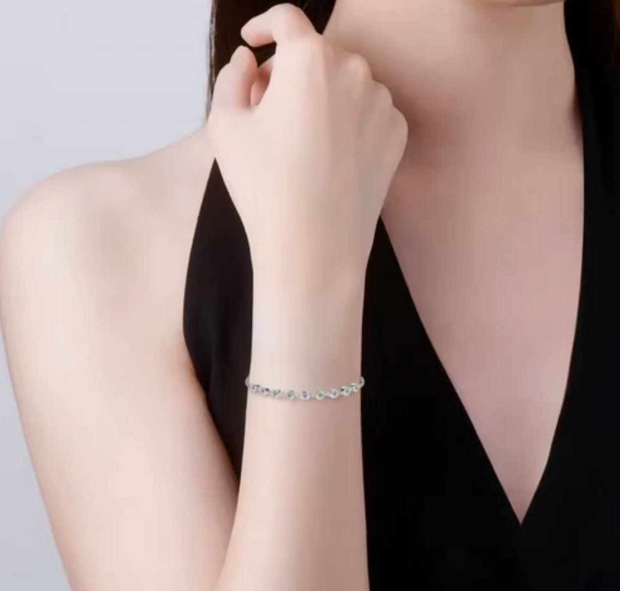 Bracelets: 3mm Moissanite Bracelet 7" – Neuf avec emballage d'origine à Genève par AGBERG 9