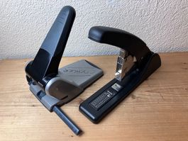 Locher Leitz 5180 & Stapler Lyreco HD200