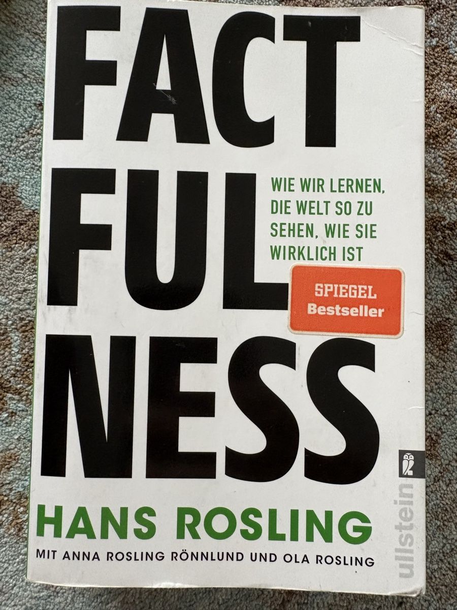 Bücher: Buch Factfulness Hans Rosling – Gebraucht aus Belp von Hugoboss8