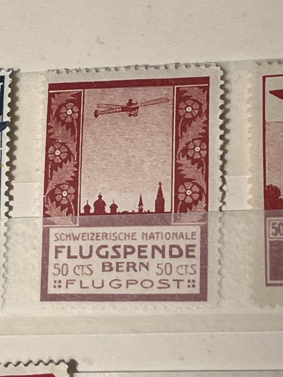 Tutti i francobolli: Diverse Vorläufer Flugpost Briefmarken 1913 und  Weitere – Nuovo (secondo la descrizione) da Wollerau venduto da Steffinho 2