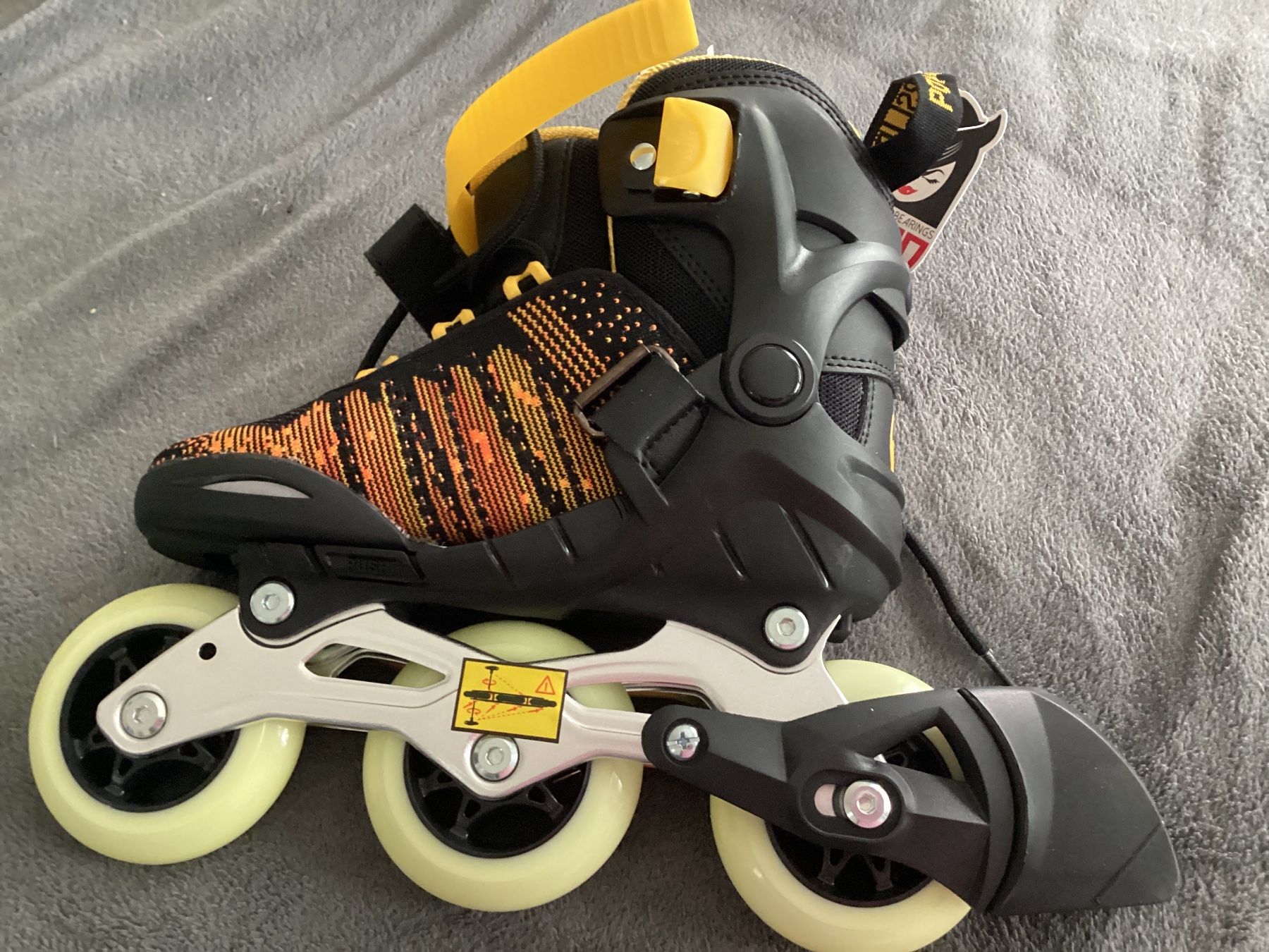 Pattini in linea & Pattini a rotelle: Powerslide Rollschuhe Inlineskate Rollerblade – Nuovo (secondo la descrizione) da Flüelen venduto da ne08