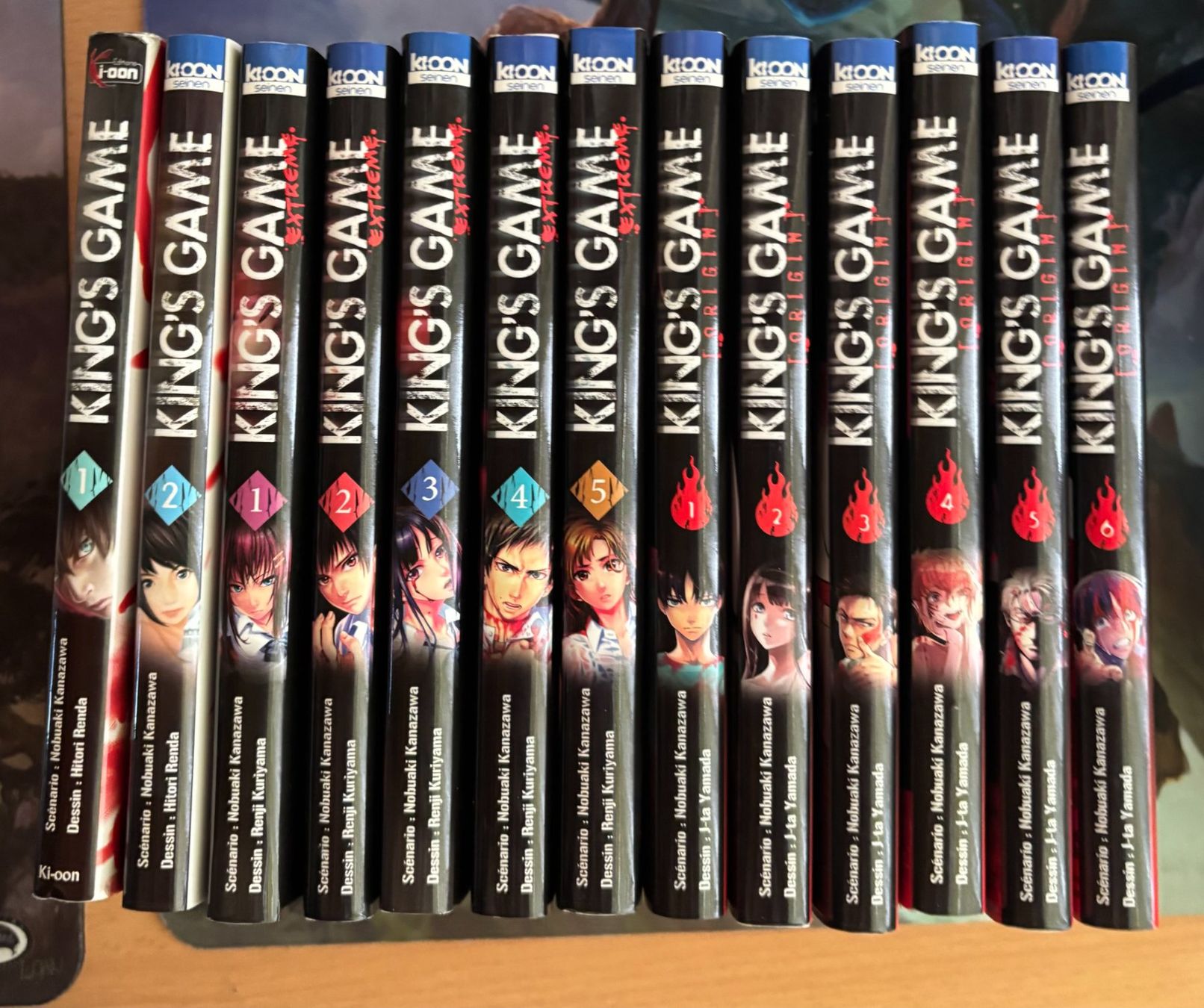 Fumetti: Lot Manga King's game – Usato da MURAZ - SIERRE venduto da Pierre.A