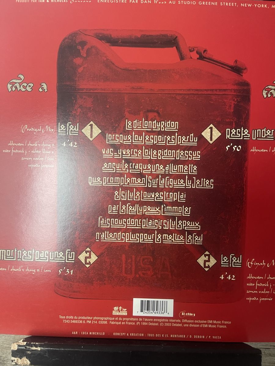 Dischi in vinile: IAM / Le Feu – Nuovo (secondo la descrizione) da Dagmersellen venduto da stonefinger 1