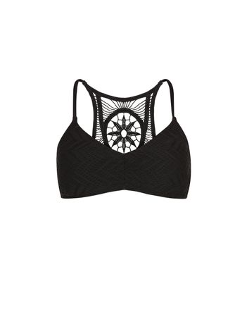 ACCESSORIZE Bikini Sport-BH Top Crochet XS