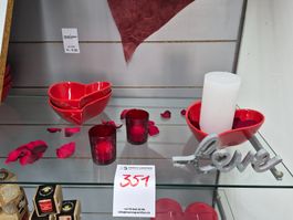 351 Posten Kerzen & Deko aus Liquidation