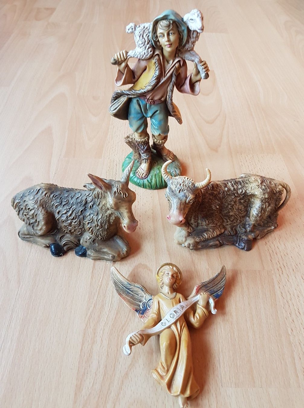 Figuren: KRIPPENFIGUREN / 11 - TEILIG – Gebraucht aus Sax von prinzenrollen 2