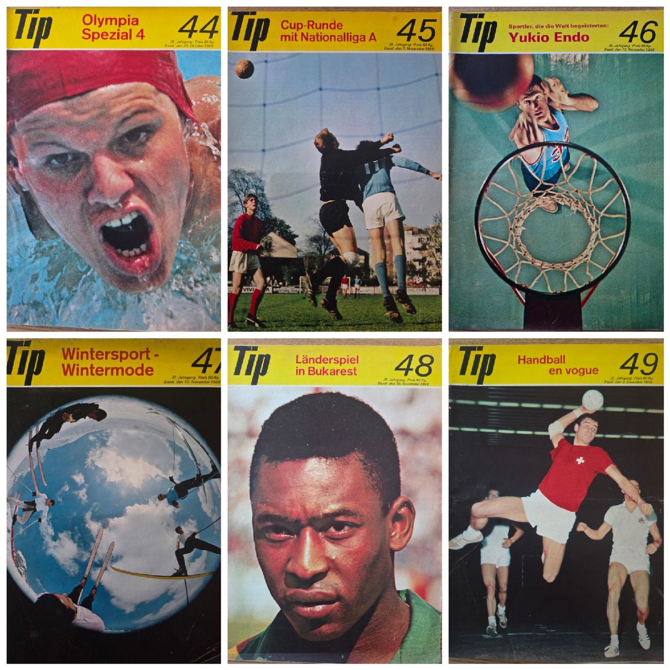 Riviste & Magazine: Schweizer Sportmagazine Tip Jahr 1968 – Usato da Däniken SO venduto da sugar-honey-pie 6