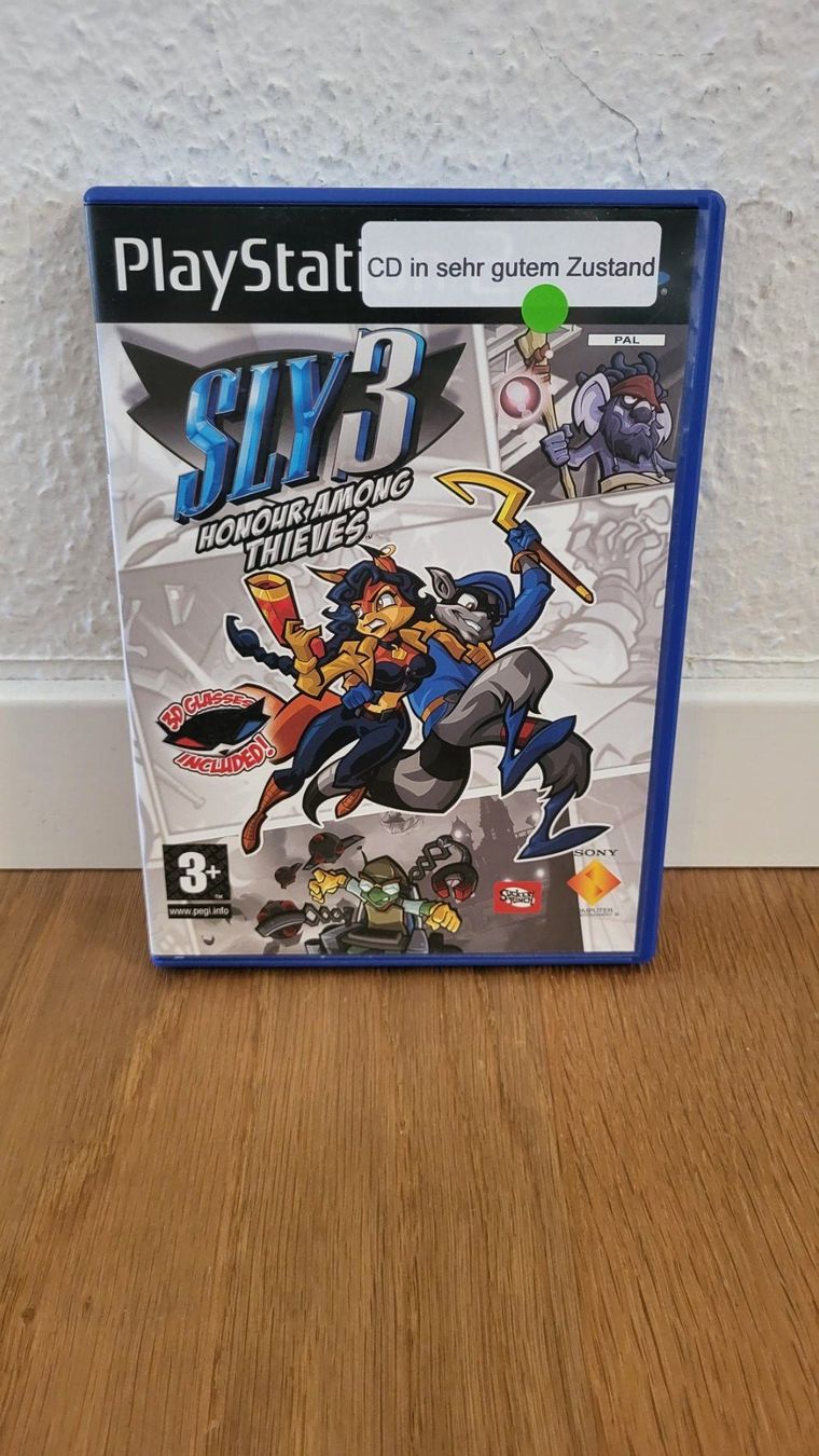 Sony Spiele: PS2 - Sly 3 Honour Among Thieves – Gebraucht aus Münsingen von DigitaleSpielecke