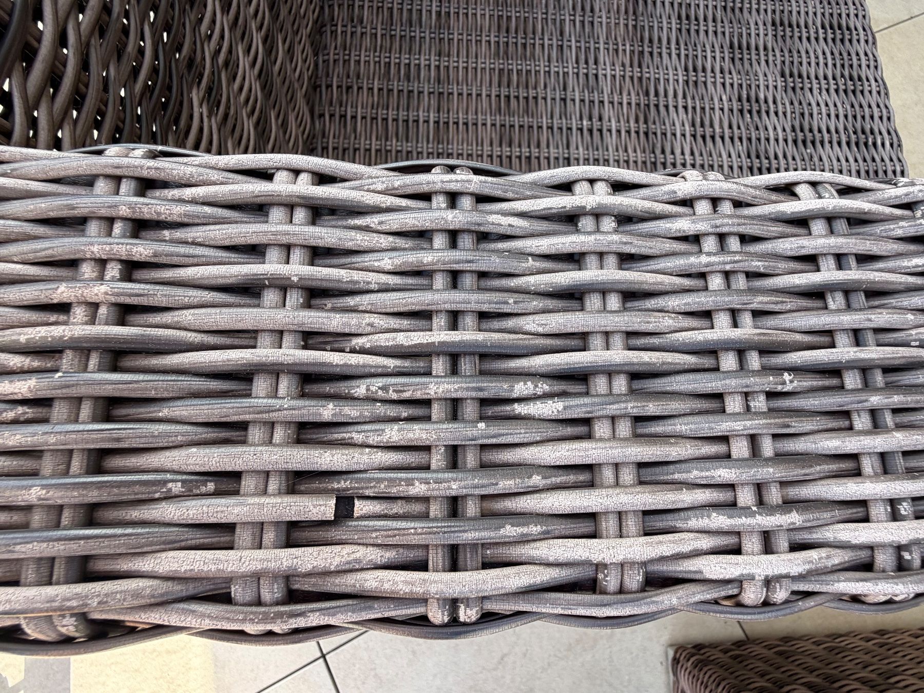 Divani: Rattan-Lounge gebraucht – Usato da Kastanienbaum venduto da sonnenblume1980 3