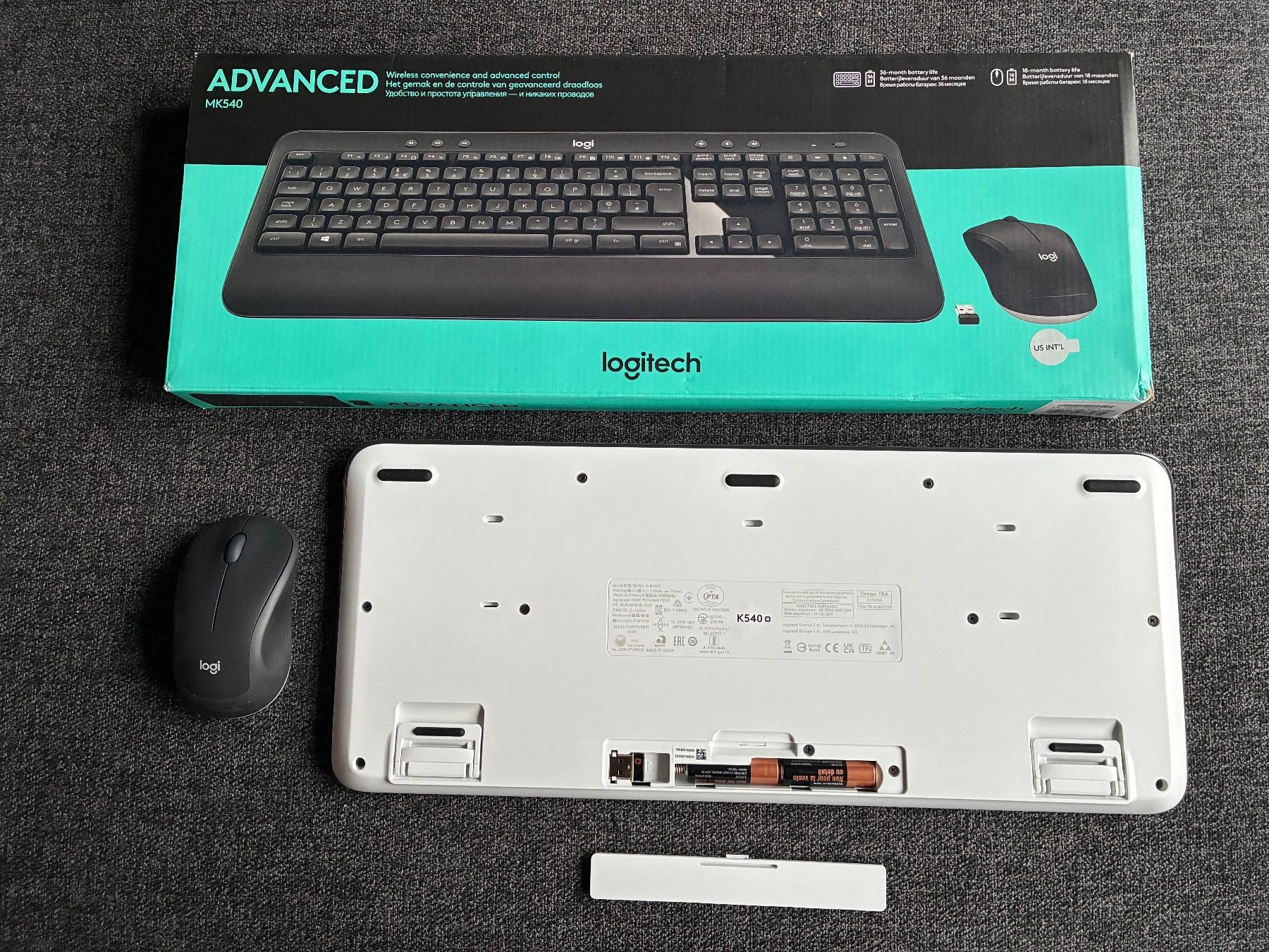 Logitech Tastiere: Logitech Keyboard + Mouse M540 – Nuovo (secondo la descrizione) da Basel venduto da h4w_h5bq 1