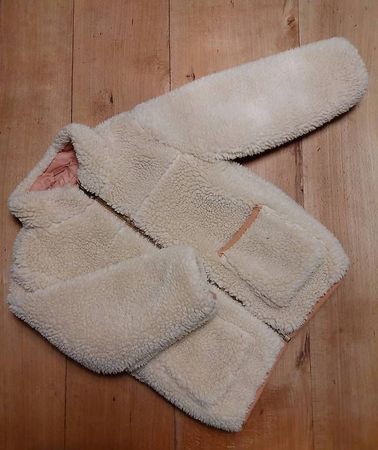 Übergangsjacke  / Teddyfleece  / Fleece Jacke Gr. 92