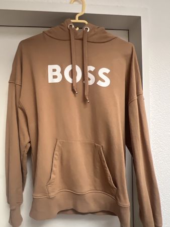 BOSS Pullover Kapuze braun Grösse M guter Zustand