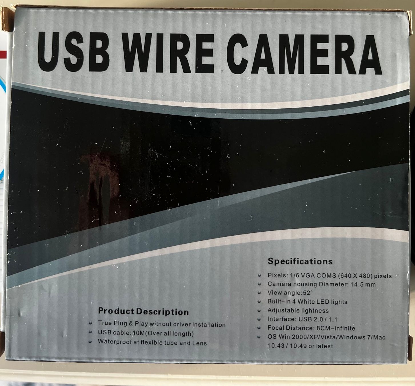 Fotocamera: 10 Meter Kabelendoscopecam USB – Nuovo (secondo la descrizione) da Lachen SZ venduto da bootele 2