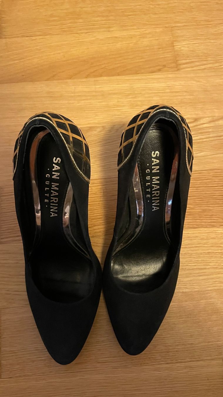 Damenschuhe: San Marina Pumps Wildleder, 38 – Gebraucht aus Oberwil BL von J.L. 2