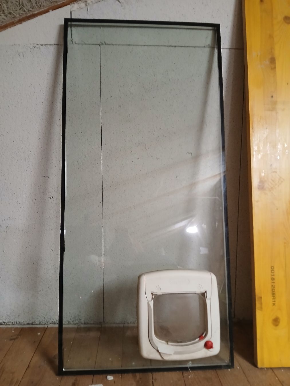 Finestre: fensterscheibe mit Katzenklappe – Usato da Weisslingen venduto da minao