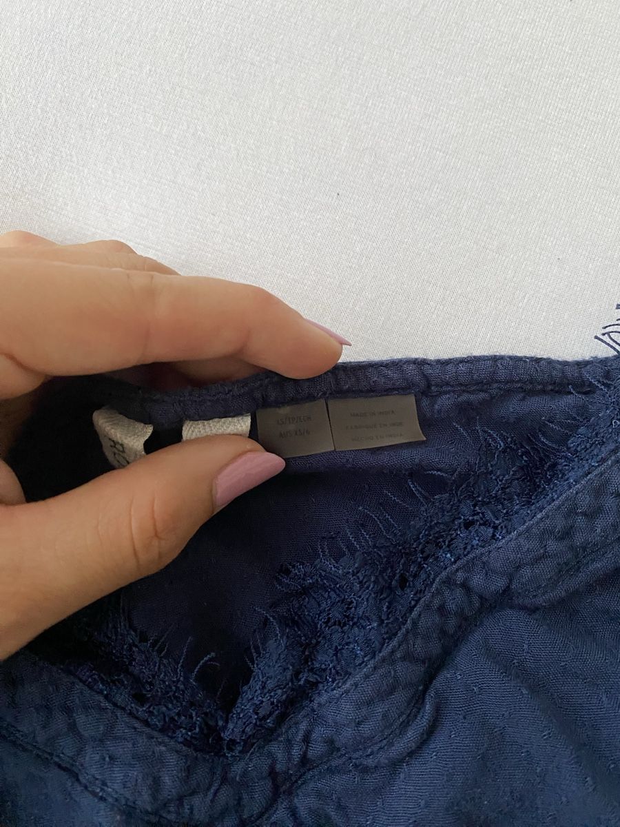 Roxy Top: Roxy Trägershirt Blau – Usato da Zürich venduto da yae56 1
