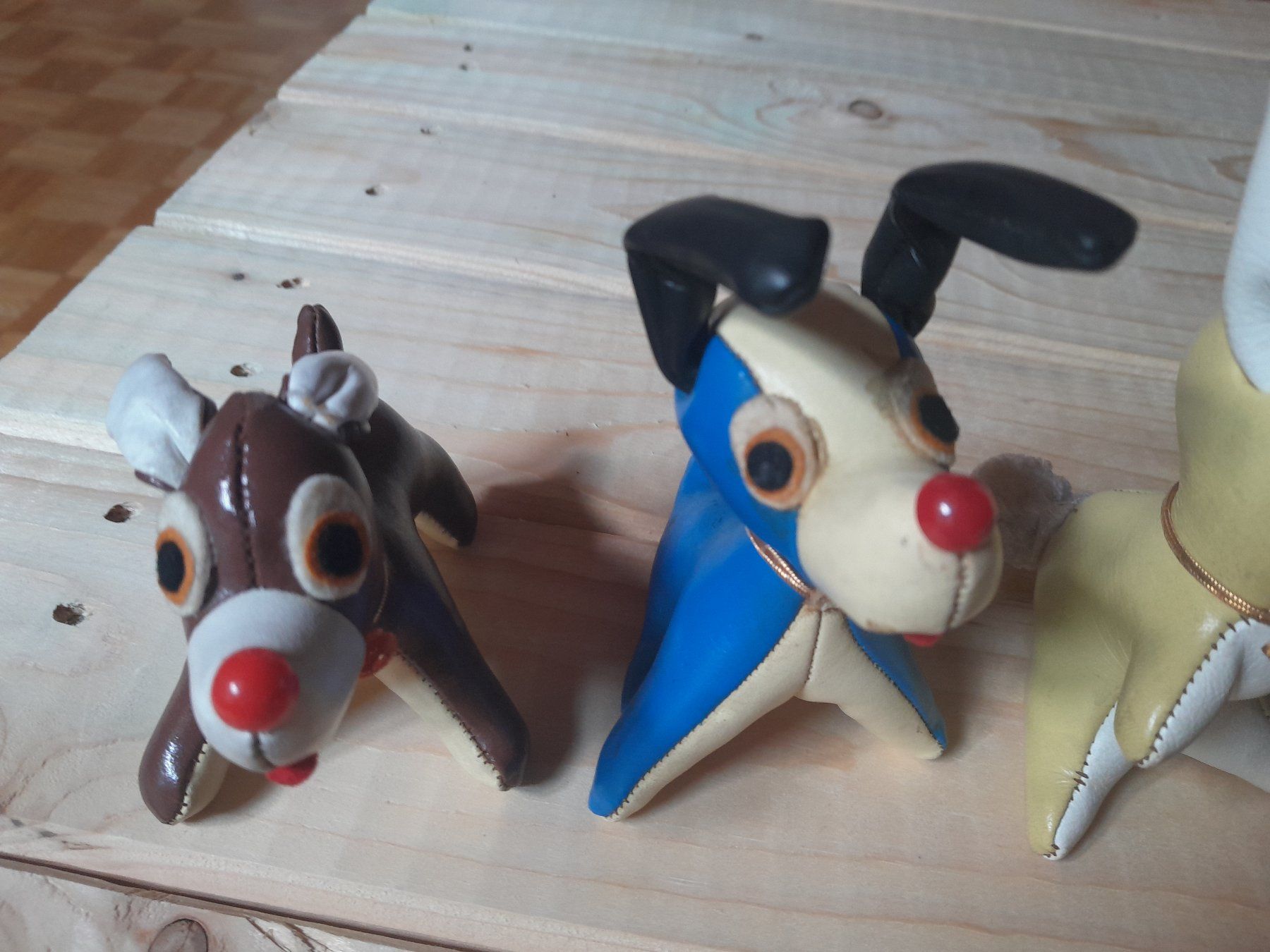 Tissus: Leder Stofftiere alt 3 Stk. – D'occasion à Rüti ZH par Alemanni 8