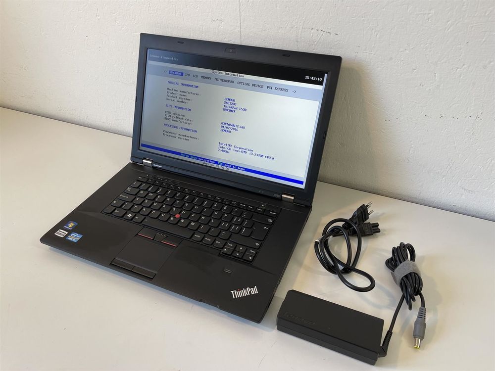 Lenovo thinkPad L530 (Gebraucht) in Niederdorf für CHF 69 – mit ...