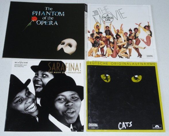 CD: 3CD's + double - Marvin Hamlisch, Andrew Lloyd Weber, Ngema, – Usato da Unterbäch venduto da hiliq