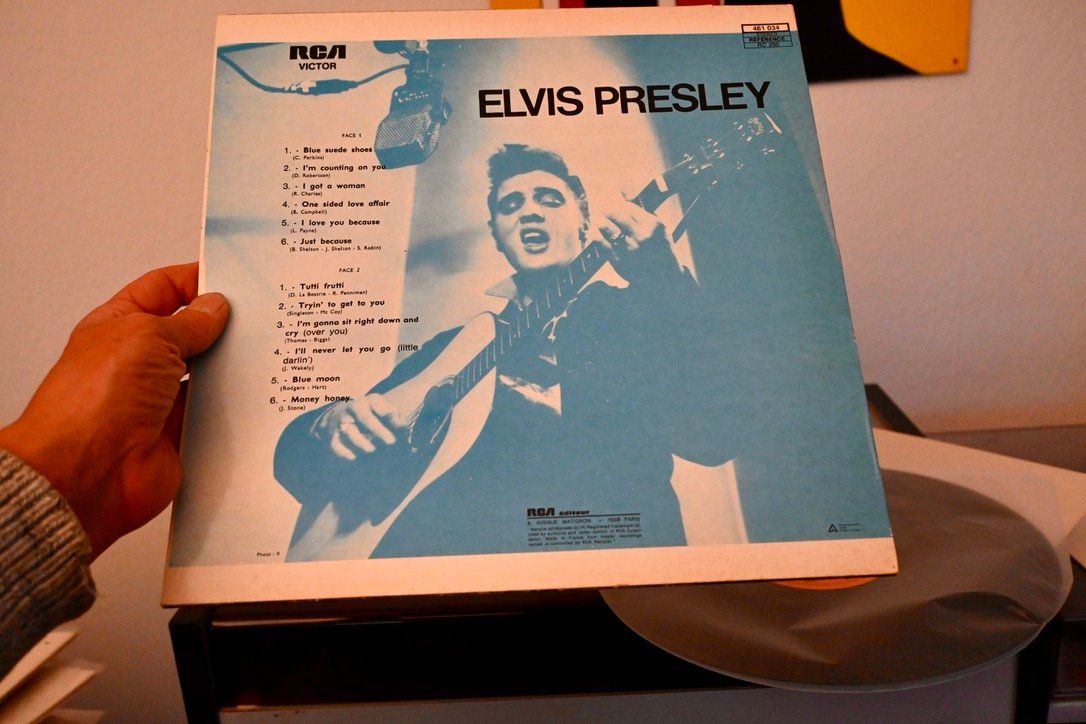 Schallplatten: Elvis SAME re-issue france  VG+/VG+ – Gebraucht aus Pfaffhausen von mono_rec 5