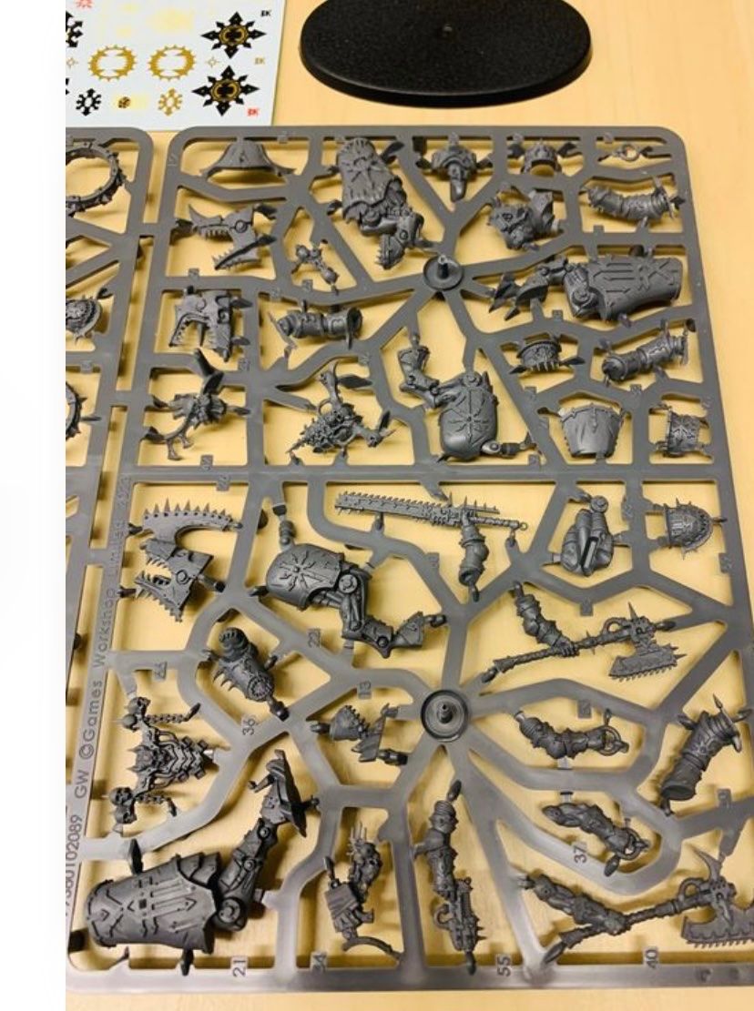 Statuette: Warhammer 40000 Chaoslord auf Moloch – Nuovo (secondo la descrizione) da Winterthur venduto da Compiorg 2