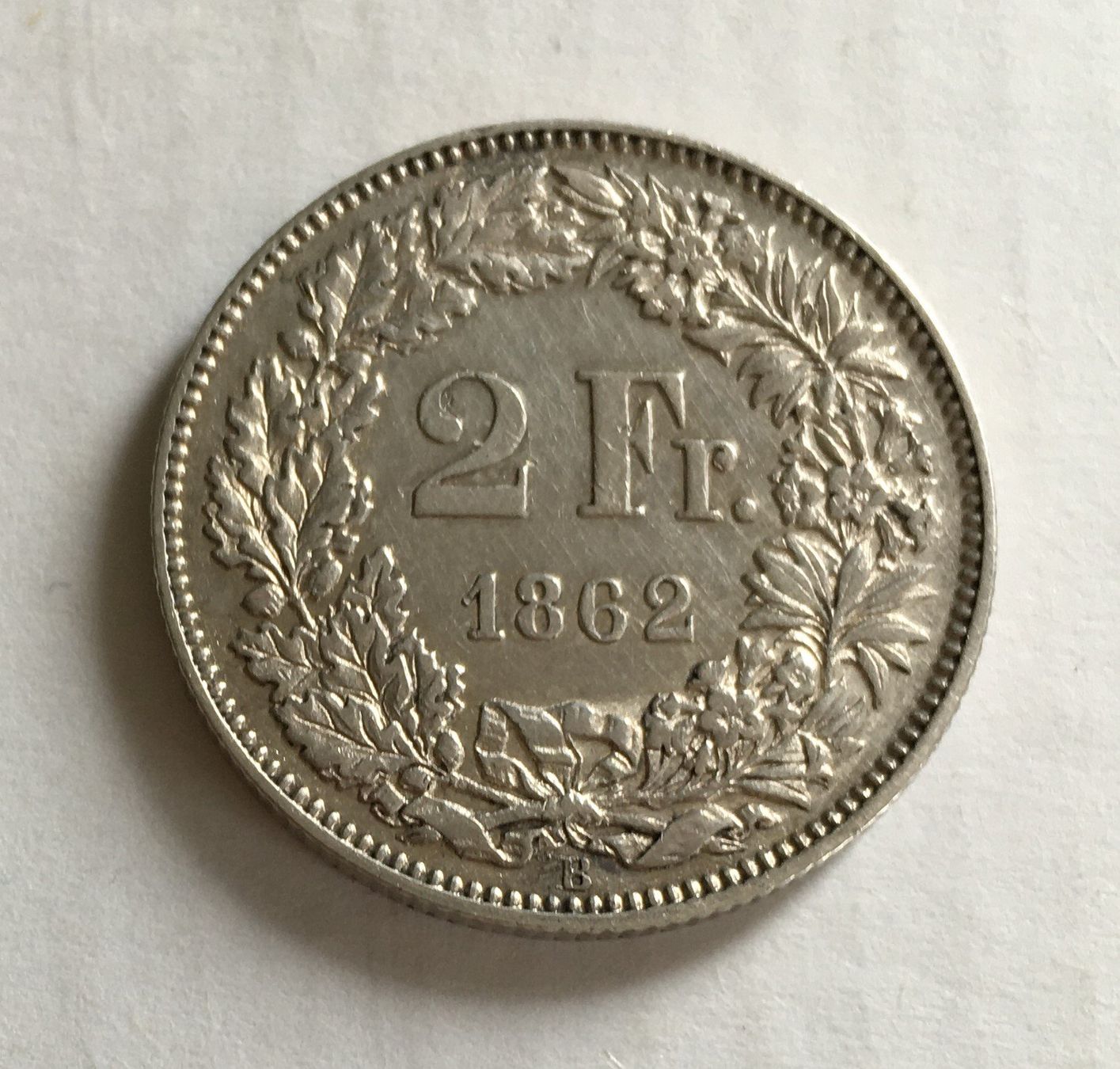 Tutti le monete: 1862 2 Franken vz+ – Usato da Kirchberg SG venduto da Helveticus00
