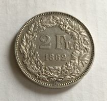 1862 2 Franken vz+