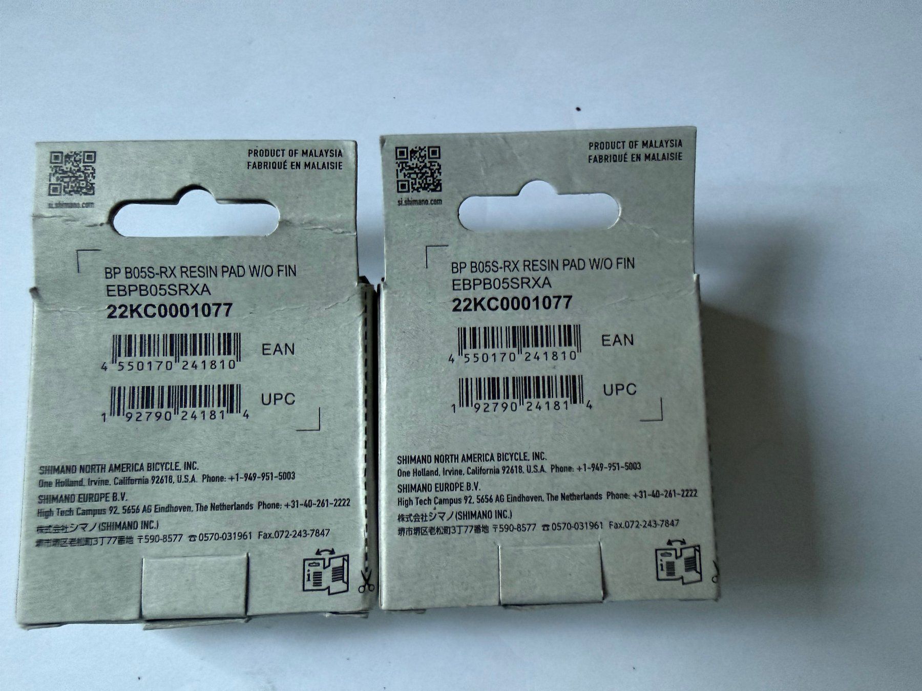 Shimano Pezzi di ricambio: Shimano B05S Bremsbeläge – Nuovo e nell'imballaggio originale da Hubersdorf venduto da Gewonnen 2