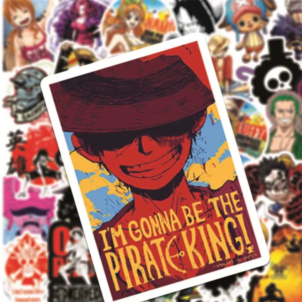 Sticker: 50 stk. Aufkleber Anime One Piece – Nuovo e nell'imballaggio originale da Uerkheim venduto da Kaufoption 4