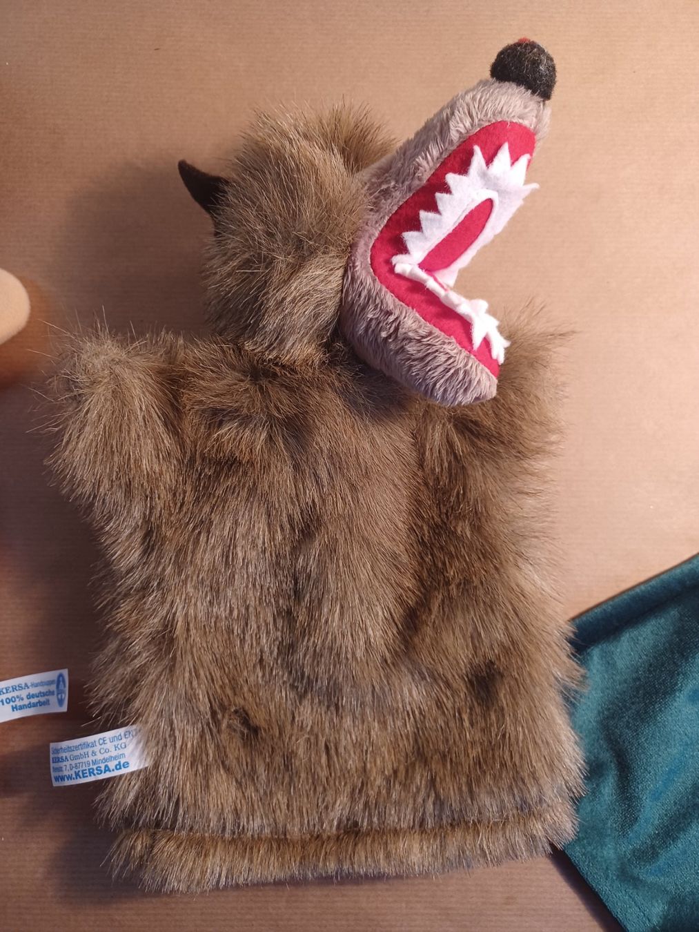 Bambole: 3 seltene KERSA Handpuppen . Wolf-Jäger-Grossmutter – Usato da Hagendorn venduto da siwasi3 3