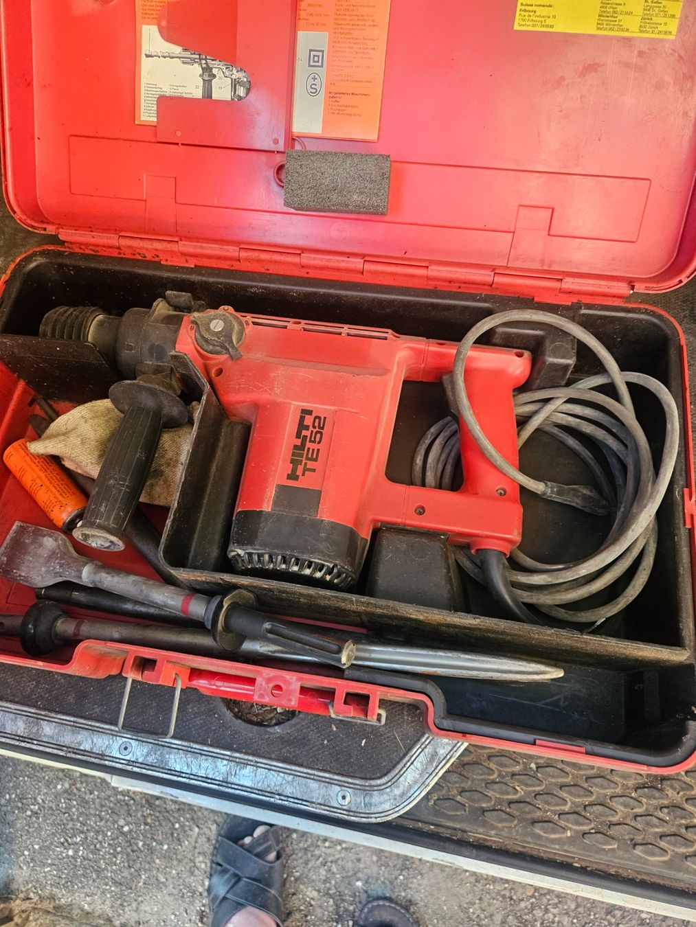 Hilti Bohrmaschinen: Hilti TE 52 Spitzhammer – Gebraucht aus Burgdorf von Margrit00 1