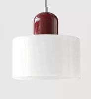 Lustre en verre nordique moderne pour chambre à coucher