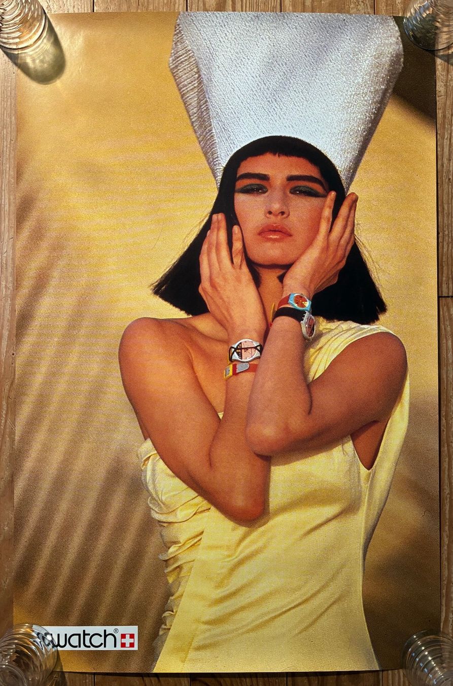 Foto & Immagini: SWATCH Werbe Plakat Poster - Nr. 7 – Usato da Meinisberg venduto da duveen