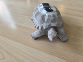 Deko-Schildkröte, Basler Wappen, "60 Jahre verheiratet"