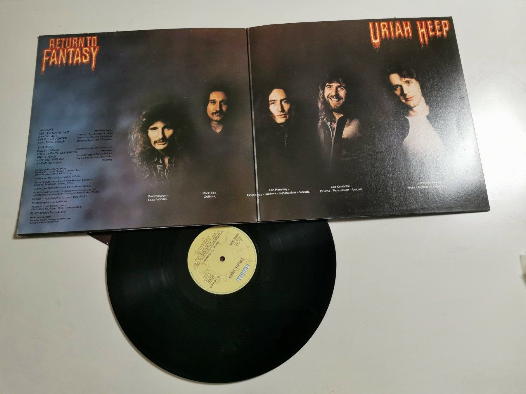 Dischi in vinile: URIAH HEEP - RETURN TO FANTASY – Usato da Grafenried venduto da House-of-Oldies 2