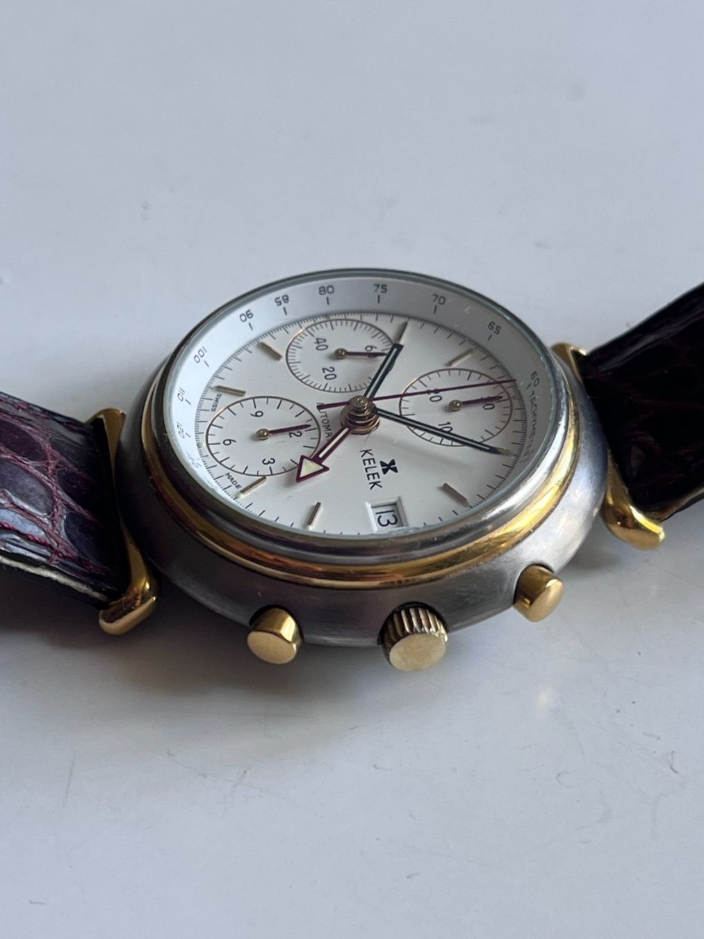 Orologi: Kelek GMT Automatic Chronograph Titanium – Usato da Worblaufen venduto da chronyves 3