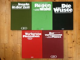 GEO Bildbände: Vergriffen und selten