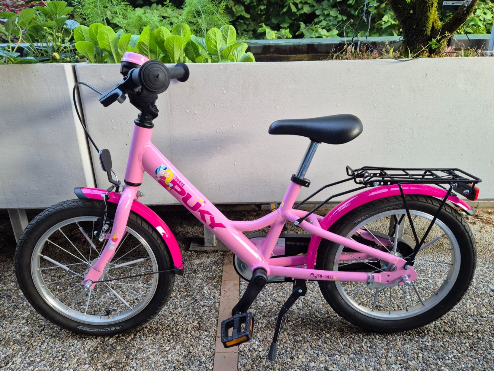Puky Biciclette: Kinderfahrrad PUKY YOUKE 16" - Farbe Rose - neuwertig – Usato da Oberengstringen venduto da NiJuLi 3