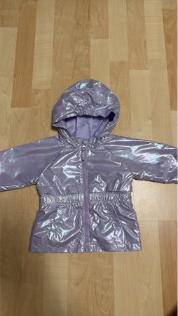Baby Kinder Regenjacke Lila Grösse 74
