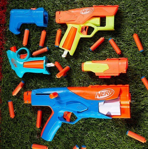 Nerf Giocattoli: Nerf N Series Gear Up Pack 3 Blaster – Nuovo e nell'imballaggio originale da Oensingen venduto da Liquidations-Shop 2