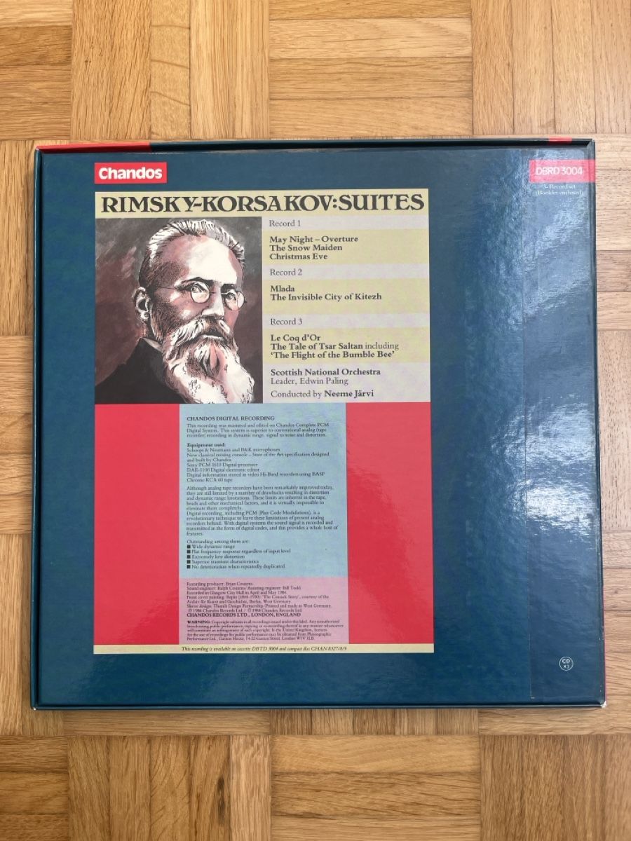 Dischi in vinile: Rimsky-Korsakov  Classical 3er Box Set LP Vinyl – Usato da Wangen b. Olten venduto da break72 1