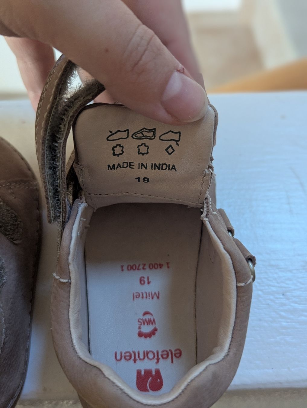 Elefanten Scarpe per ragazzi: Lederschuhe Grösse 19/ Elefanten – Nuovo (secondo la descrizione) da Aristau venduto da mel_lh67 2