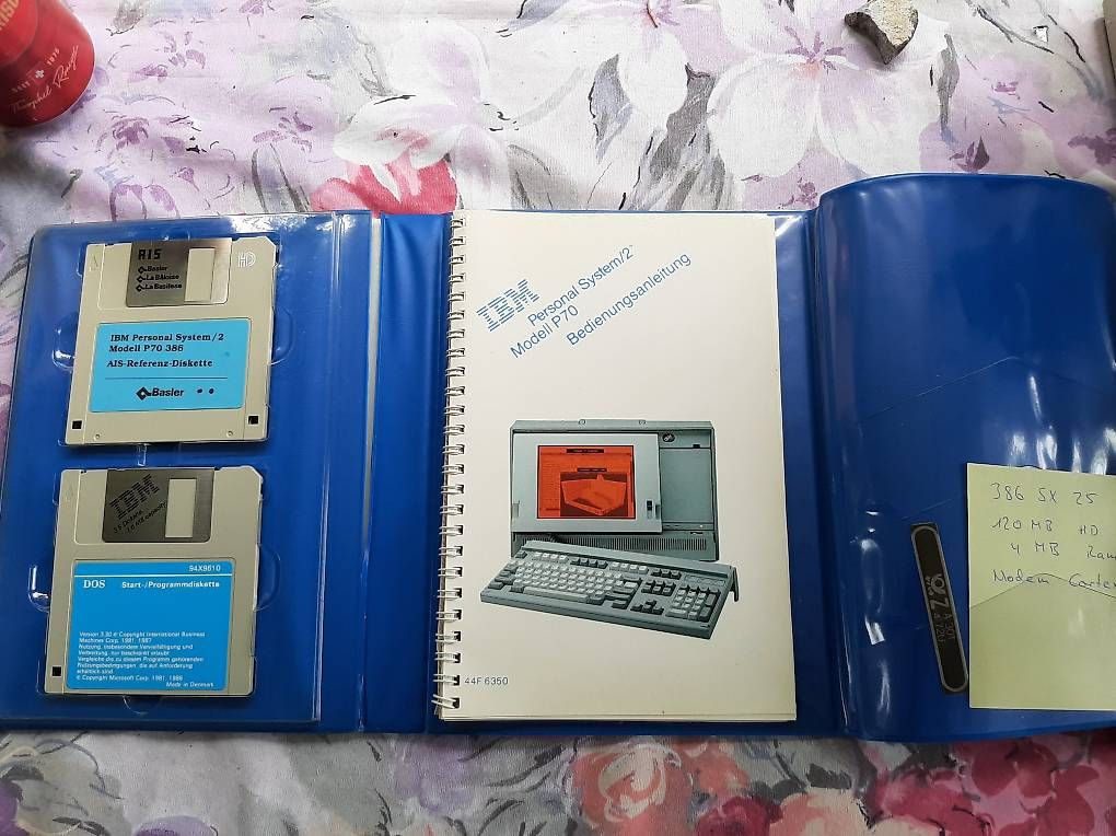 IBM PC: Vintage IBM Personal System/2 Modell P70 Portable Version – Difettoso da Bern venduto da 25193 3