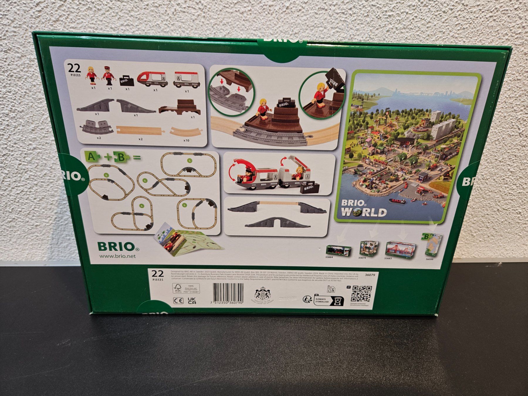 Brio Giocattoli: Neu - Brio - 36079 - Starter Travel Train Set – Nuovo e nell'imballaggio originale da Dagmersellen venduto da Jarsetz_Restposten 1
