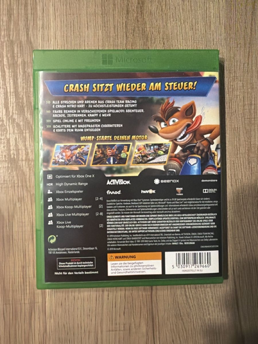 Giochi: CTR Crash Team Racing Nitro Fueled Xbox One – Usato da Hagendorn venduto da masterchieff 1